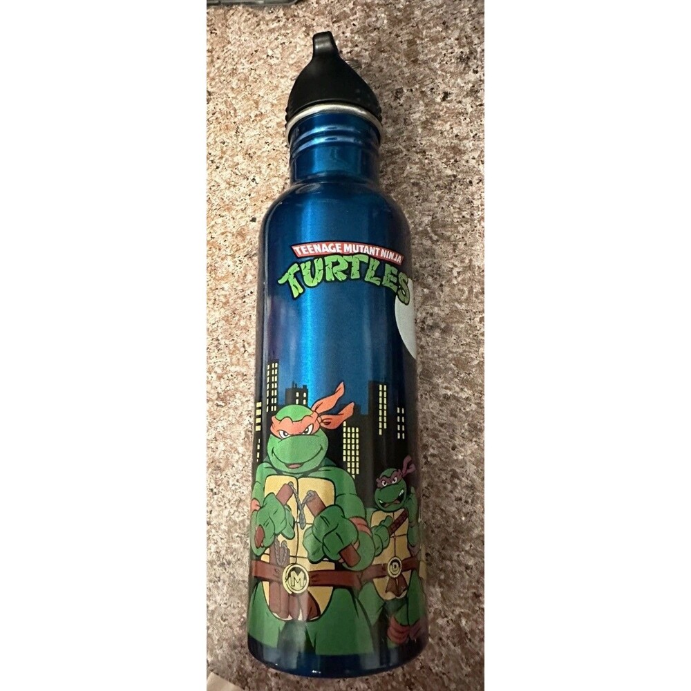 Teenage Mutant Ninja Turtles Group 25oz Aluminum Water Bottle